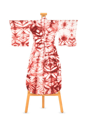 Raw Meat Dragonfly Kimono by Joy Kimono Back Tiedye Artisan Kaftan