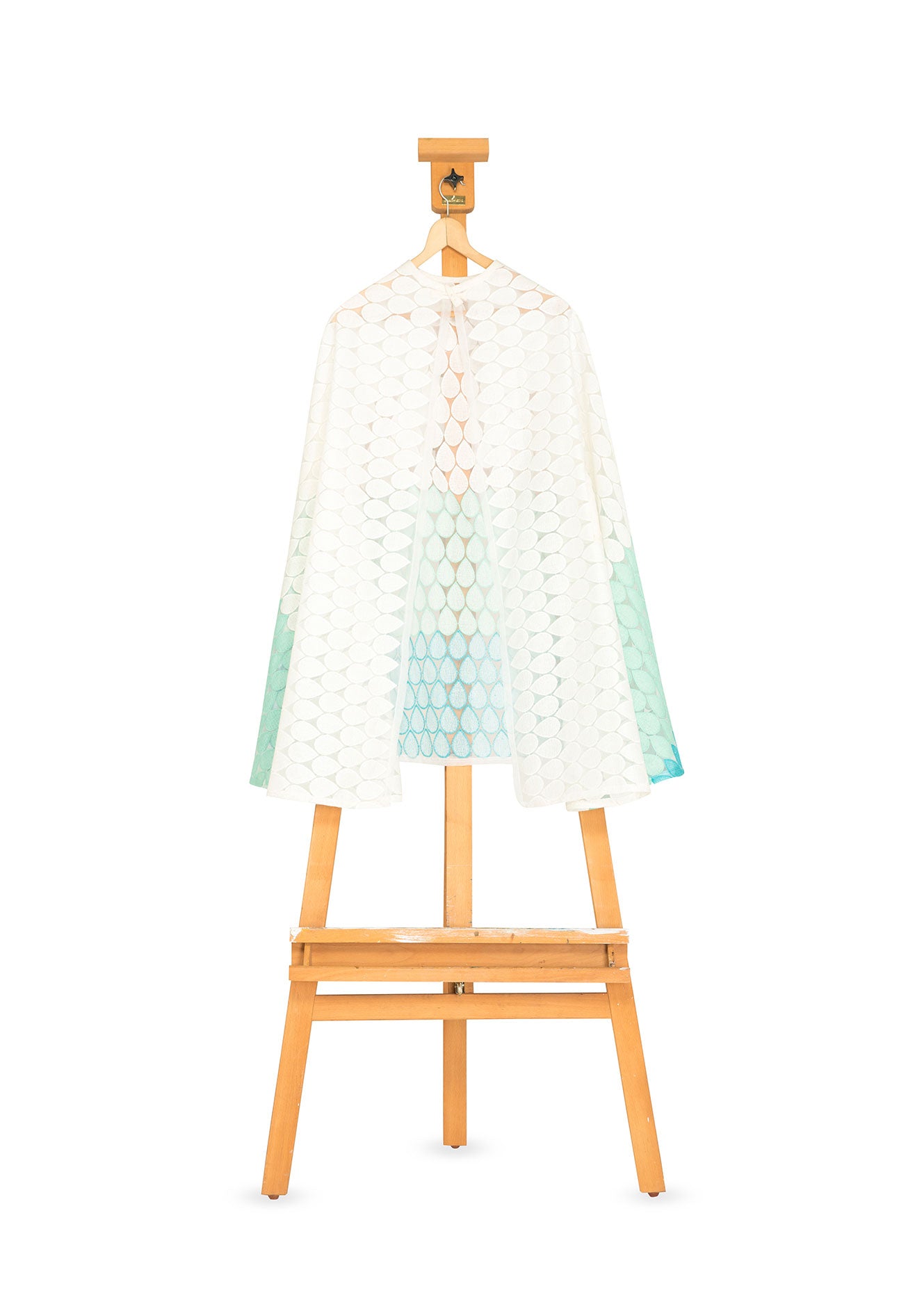 Raindrop Cape by Joy Kimono Front