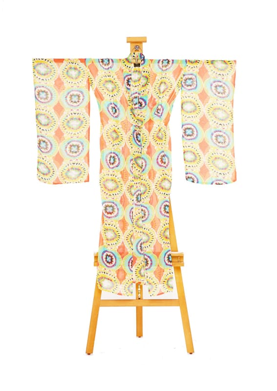 Aztec Shaman Kimono by Joy Kimono Front Coachella Festival Robe Kaftan