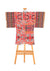 China Red Kimono Duster by Joy Kimono Back Organza Kaftan Robe